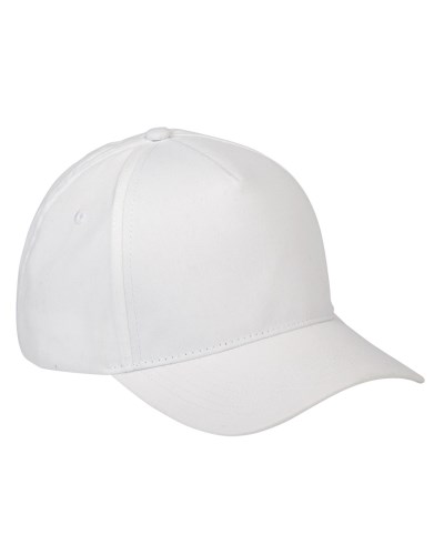 Big Accessories BX034 Cotton 5-Panel Brushed Twill Cap