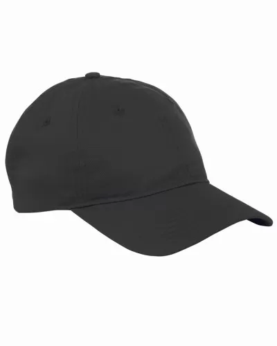 Big Accessories BX880 Cotton 6-Panel Twill Unstructured Cap