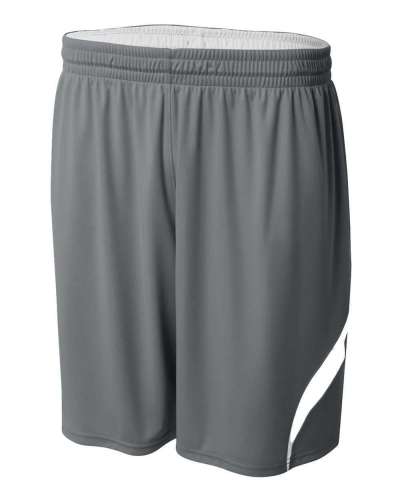 A4 NB5364 Youth Performance Double/Double Reversible Basketball Short