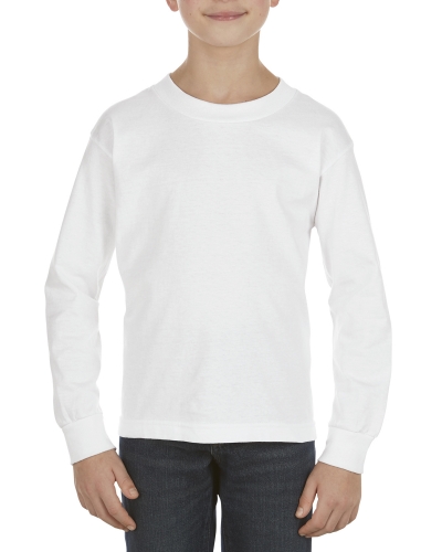 Alstyle AL3384 Youth 6.0 oz., 100% Cotton Long-Sleeve T-Shirt