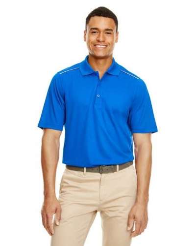 Ash City - Core 365 88181R Men's Radiant Performance Pique© Polo with Reflective Piping