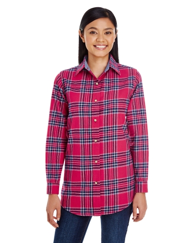 Backpacker BP7030 Ladies' Yarn-Dyed Flannel Shirt