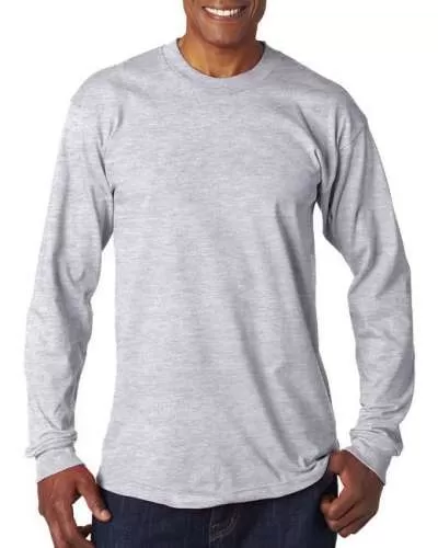 Bayside BA6100 Cotton Long Sleeve T-Shirt