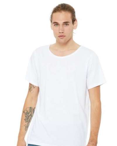 Bella + Canvas B3014 Men's Jersey Raw Neck T-Shirt