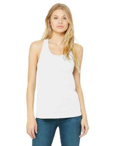 Bella + Canvas B6008 Ladies' Jersey Racerback Tank