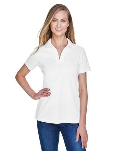 Devon & Jones DG20W CrownLux Performance™ Ladies' Plaited Polo