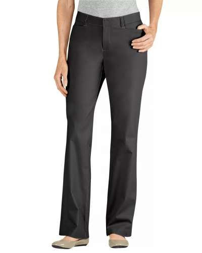 Dickies FP342 Ladies' Curvy Fit Straight Leg Flat Front Pant