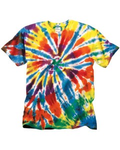 Dyenomite 200TD Rainbow Cut Spiral T-Shirt