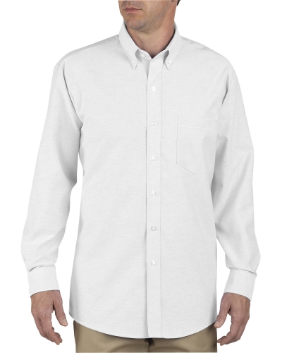 Dickies SS36T Unisex Tall Button-Down Long-Sleeve Oxford Shirt