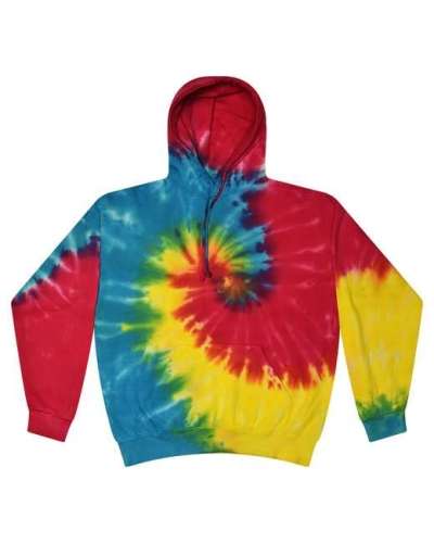 Tie-Dye CD877 Adult 8.5 oz. Tie-Dyed Pullover Hood
