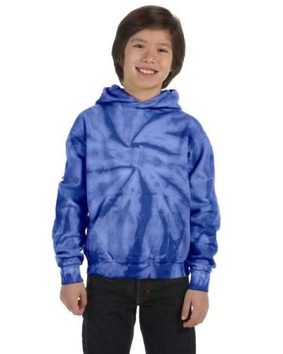 Tie-Dye CD877Y Youth 8.5 oz. Tie-Dyed Pullover Hooded Sweatshirt