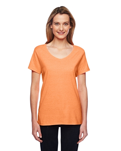 Hanes 42V0 Ladies Performance V-Neck