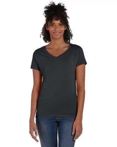 Hanes 42VT Ladies' X-Temp® Triblend V-Neck T-Shirt