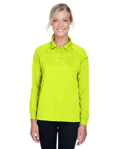 Harriton M211LW Ladies' Tactical Long-Sleeve Performance Polo