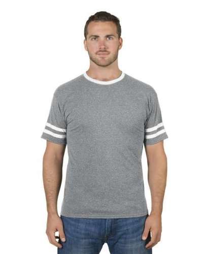 Jerzees 602MR Adult 4.5 oz. TRI-BLEND Varsity Ringer T-Shirt