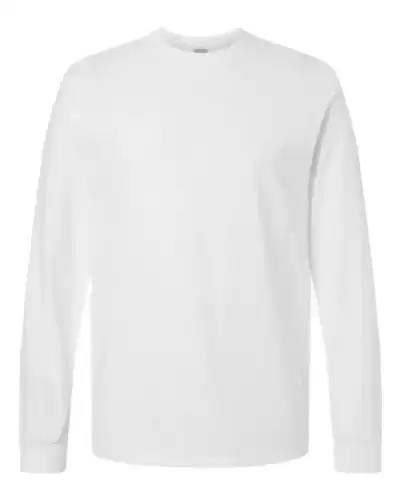 Gildan 5400 Unisex Heavy Cotton? Long Sleeve T-Shirt 2 Pack
