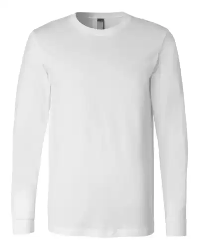 BELLA + CANVAS 3501 Unisex Jersey Long Sleeve Tee 2 Pack