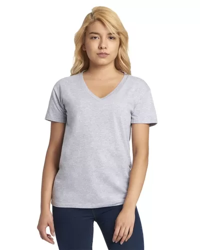 Next Level 3940 Ladies' Relaxed V-Neck T-Shirt