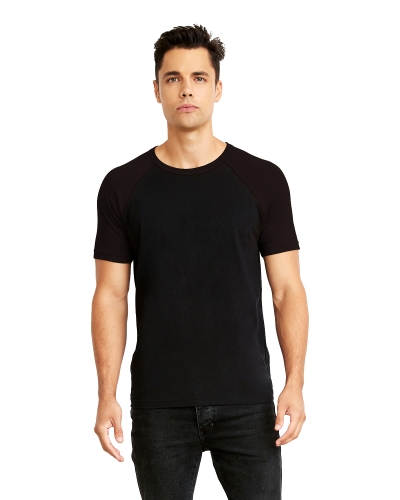 Next Level N3650 Unisex Raglan Short-Sleeve T-Shirt