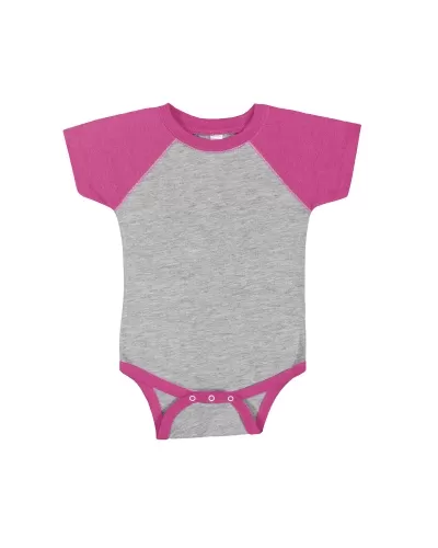 Rabbit Skins RS4430 Infant Baseball Fine Jersey Bodysuit