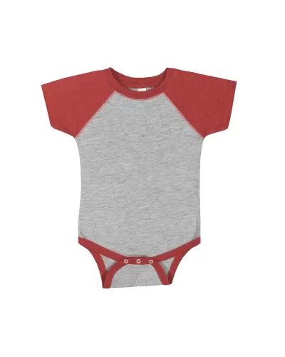 Rabbit Skins RS4430 Infant Baseball Fine Jersey Bodysuit