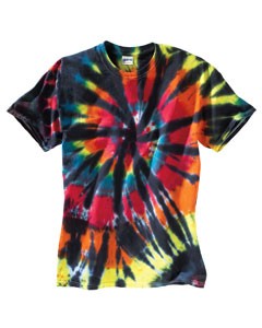 Dyenomite 20BTD Youth Rainbow Cut Spiral T-Shirt