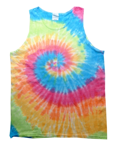 Tie-Dye CD3500 Adult 5.4 oz. 100% Cotton Tank Top