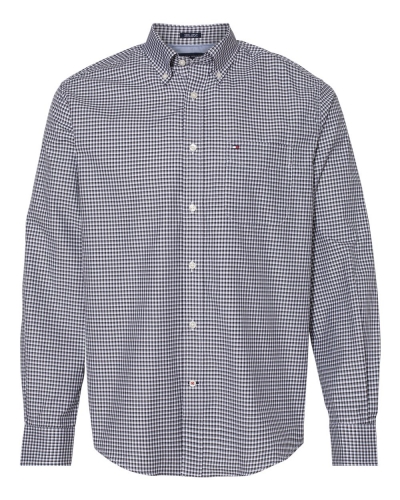 Tommy Hilfiger 13H1863 100s Two-Ply Gingham Shirt
