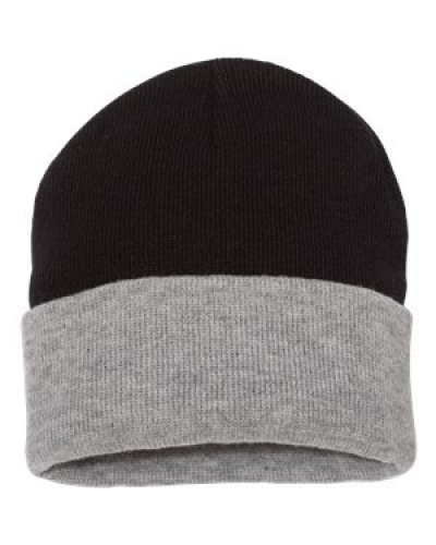 Sportsman SP12T 12" Color Blocked Cuffed Beanie