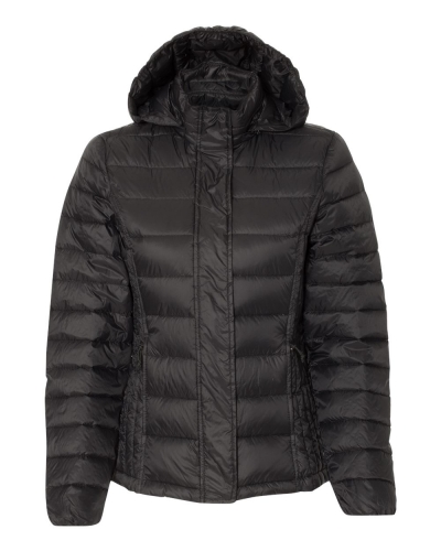 Weatherproof 17602W 32 Degrees Women's Hooded Packable Down Jacket