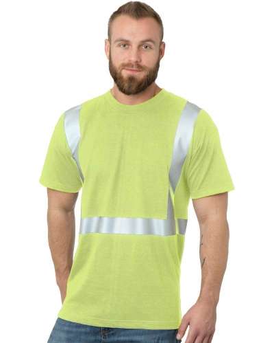 Bayside 3752 50/50 USA Made High Visibility Short Sleeve T-Shirt