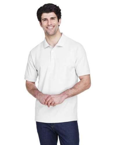 Devon & Jones D100 Men's Pima Pique Short-Sleeve Polo