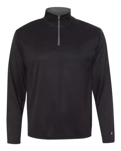 Badger 4102 B-Core Quarter-Zip Pullover