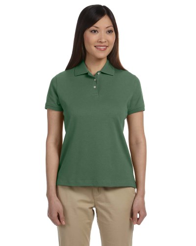 Devon & Jones D140SW Ladies' Solid Perfect Pima Interlock Polo