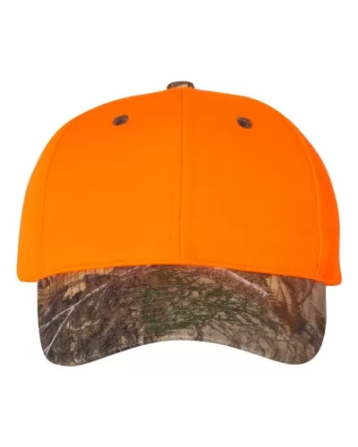 Outdoor Cap 202IS Blaze Crown WITH Camo Visor Cap