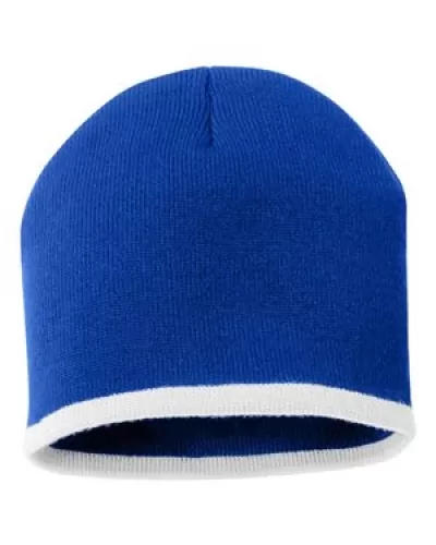 Sportsman SP09 8" Bottom-STRIPED Beanie