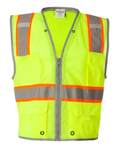 ML Kishigo 1510-1511 Brilliant Series Heavy Duty Class 2 Vest