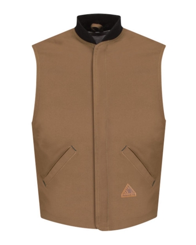 Bulwark LLS2 Brown Duck Vest Jacket Liner - EXCEL FR® ComforTouch