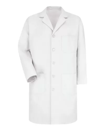Red Kap KP14 Button Front Lab Coat