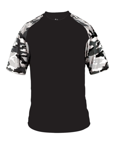 Badger 2141 Camo Youth Sport T-Shirt