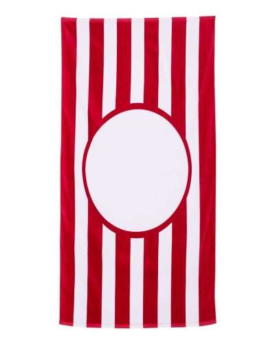 Carmel Towel Company C3060ST Carmel Towels Printer Friendly Striped Towel