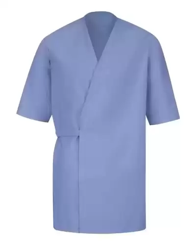 Red Kap WP18 Collarless Poplin Butcher Wrap