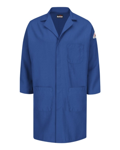 Bulwark KNL6 Concealed Snap Front Lab Coat - Nomex® IIIA - 6 oz.