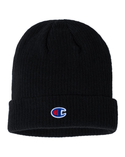 Champion CS4003 Ribbed Cuffed Beanie