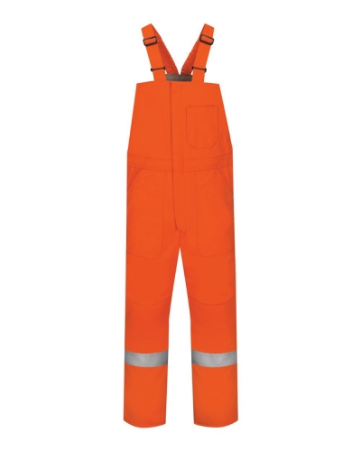 Bulwark BLCSL Deluxe Insulated Bib Overall with Reflective Trim - EXCEL FR® ComforTouch - Long Sizes