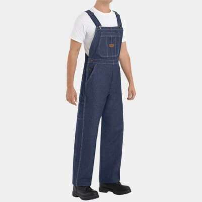 Red Kap BD10EXT Denim Bib Overall Extended Sizes