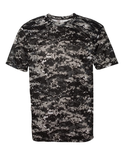 Badger 4180 Digital Camo Short Sleeve T-Shirt