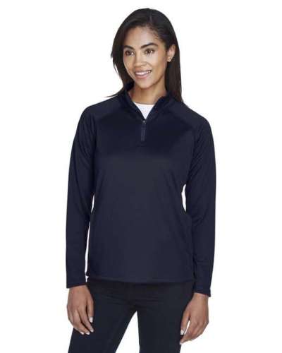 Devon & Jones DG440W Ladies' Stretch Tech-Shell® Compass Quarter-Zip