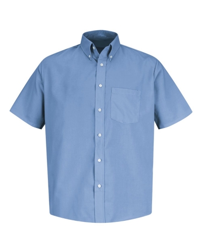Red Kap SS46L Easy Care Short Sleeve Dress Shirt - Long Sizes