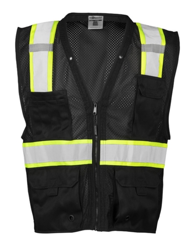 ML Kishigo B100-103 Enhanced Visibility Multi-Pocket Mesh Vest